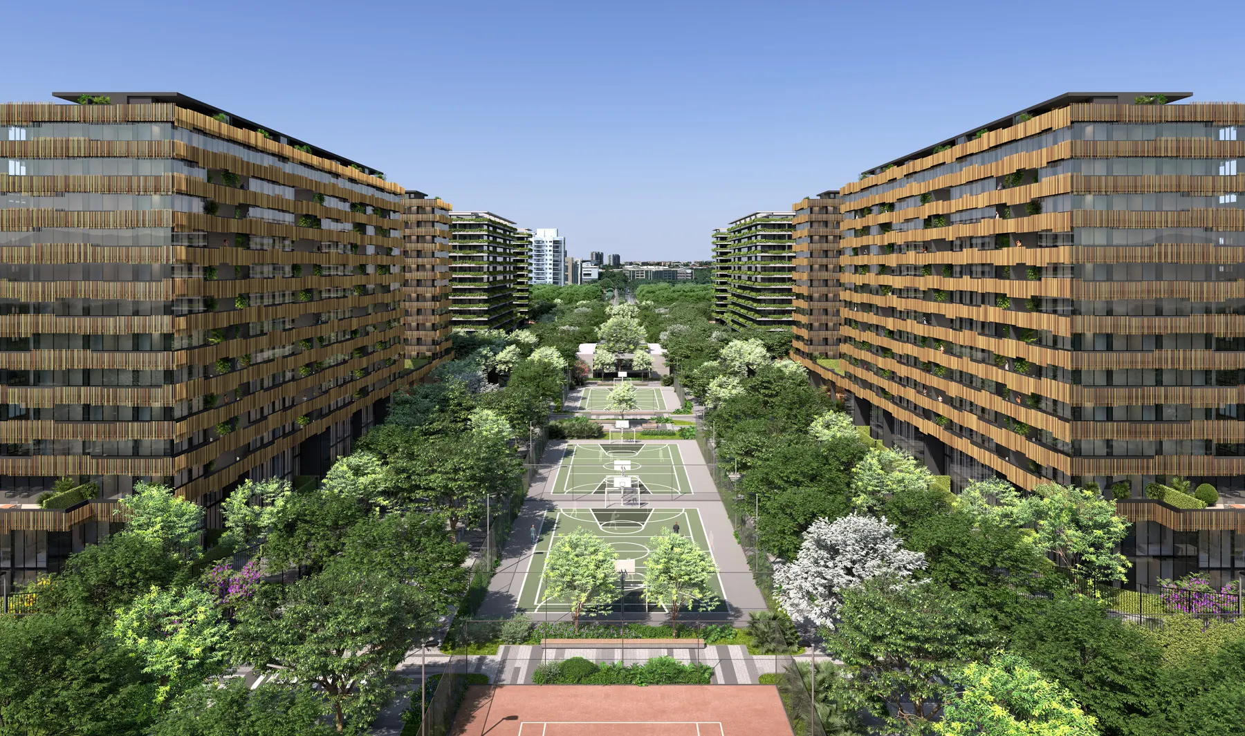 Alameda interna diurna