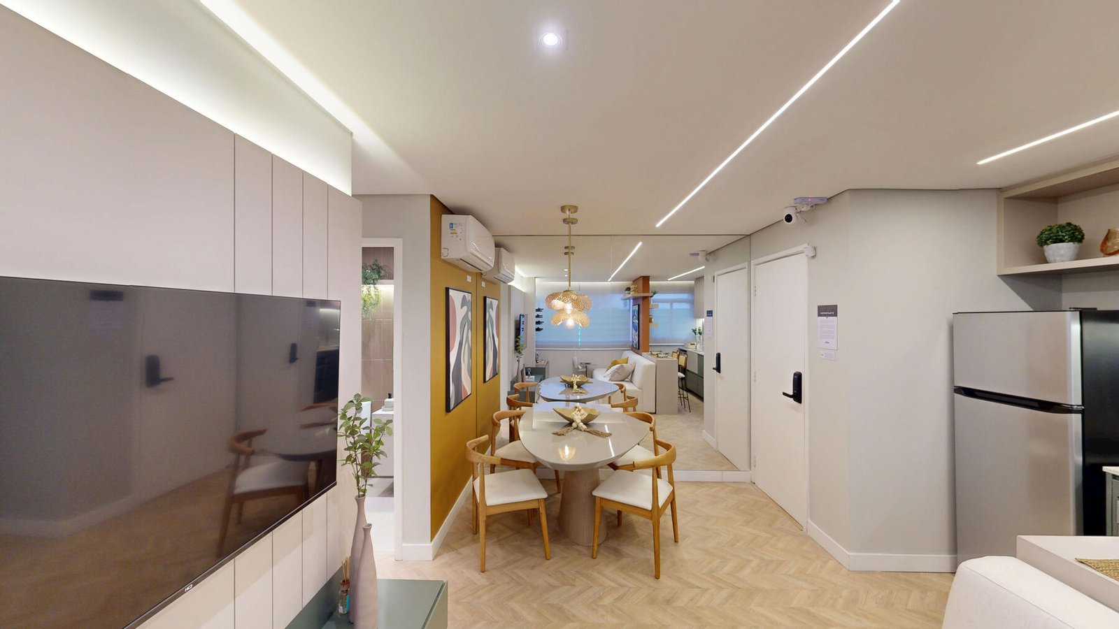Apartamento decorado