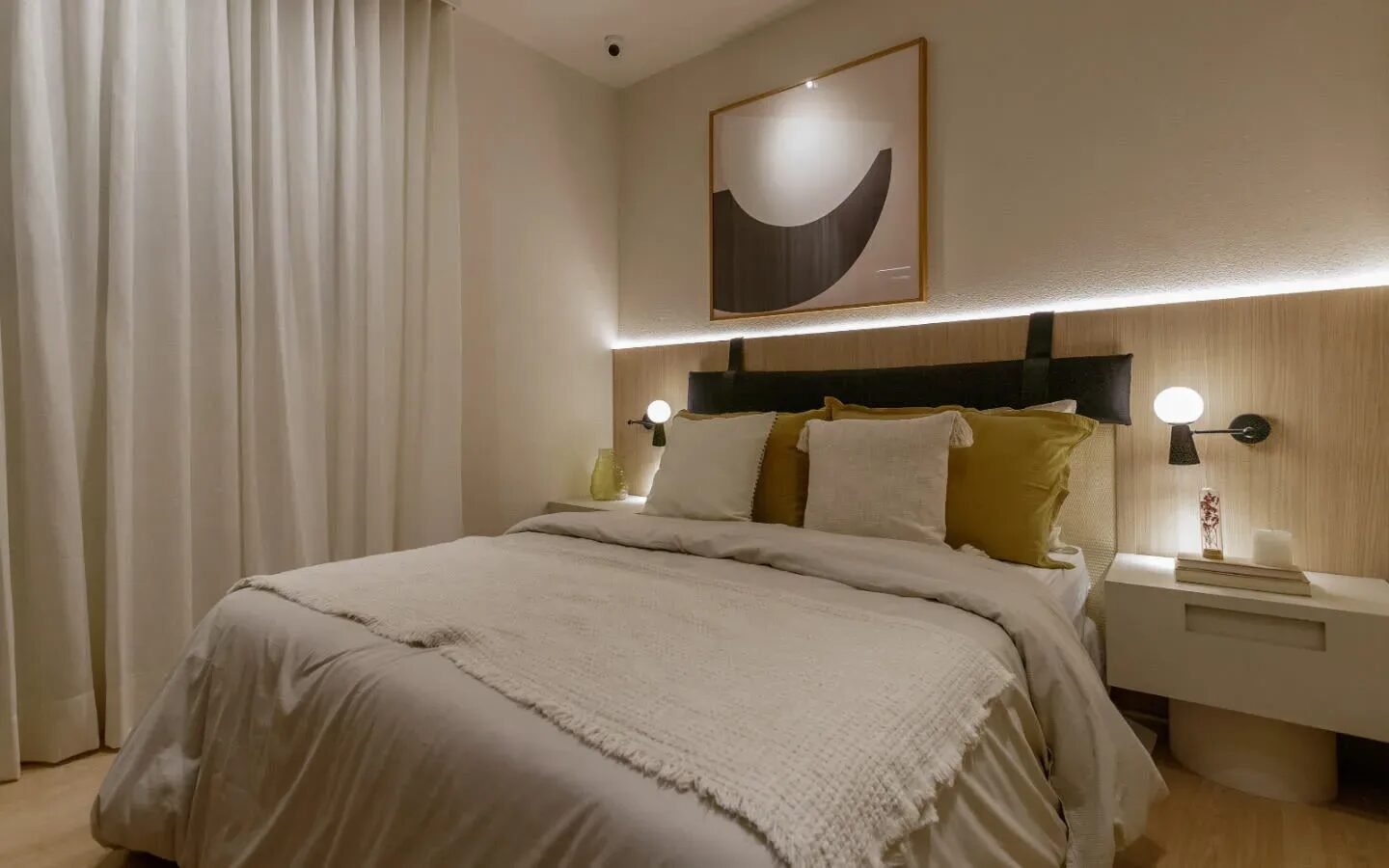Quarto de casal decorado