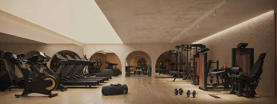 Fitness center do ARPX Studios