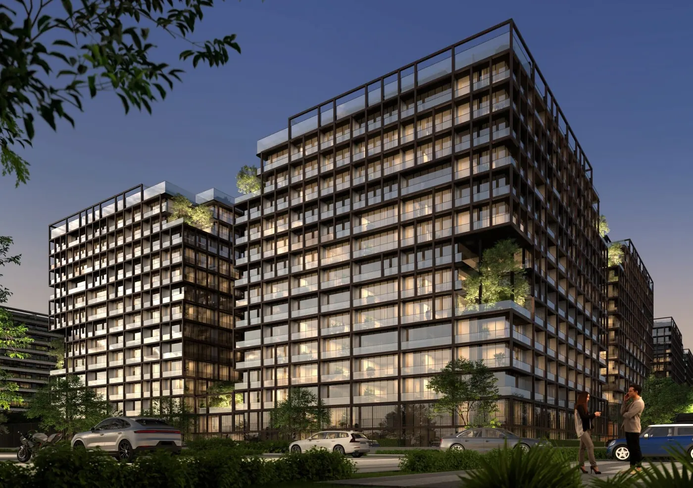 Fachada do Arte Design Residencial, na Barra da Tijuca