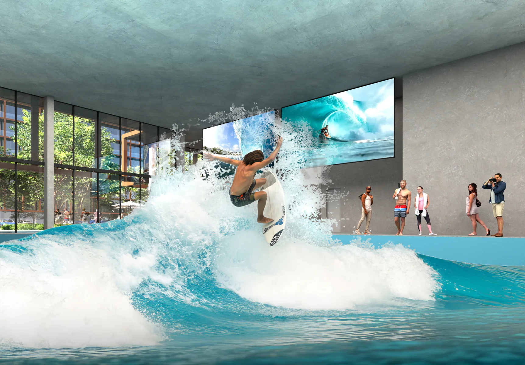 Piscina de ondas do Arte Wave