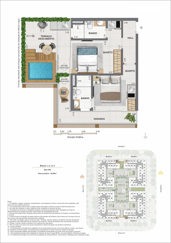 Planta up garden do Arte Wave