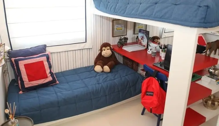 Decorado: quarto do Barra Village Lakes