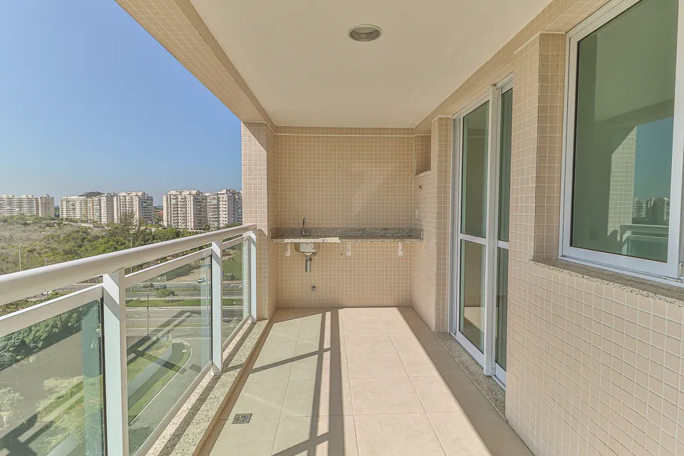 Apartamento 802 no Barra Wave: Varanda Gourmet da Sala, foto 3