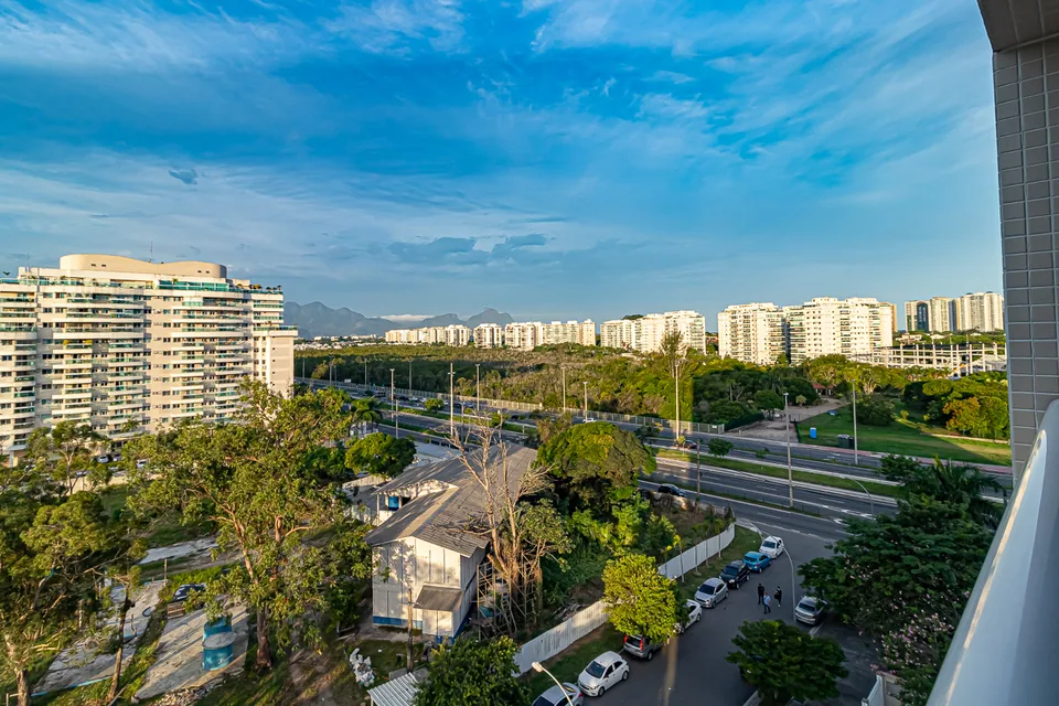 Vista do Recreio a partir do apartamento