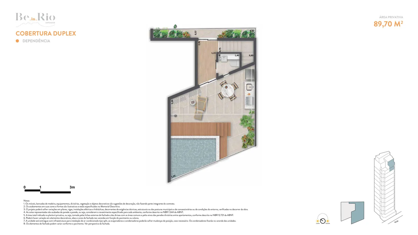 Planta do Be in Rio Arpoador