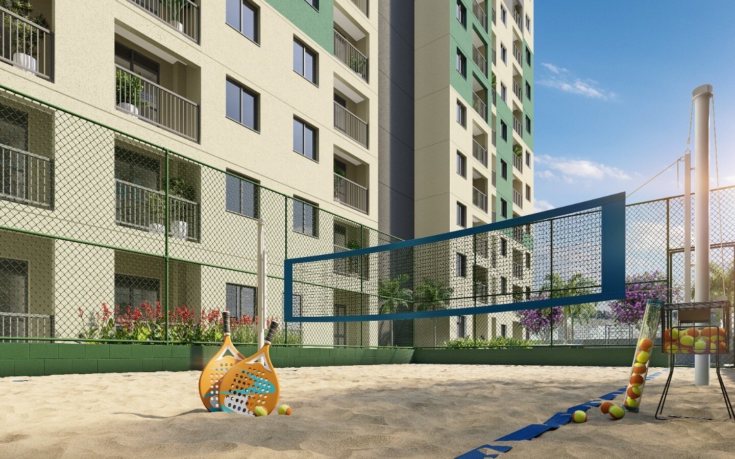 Quadra de areia
