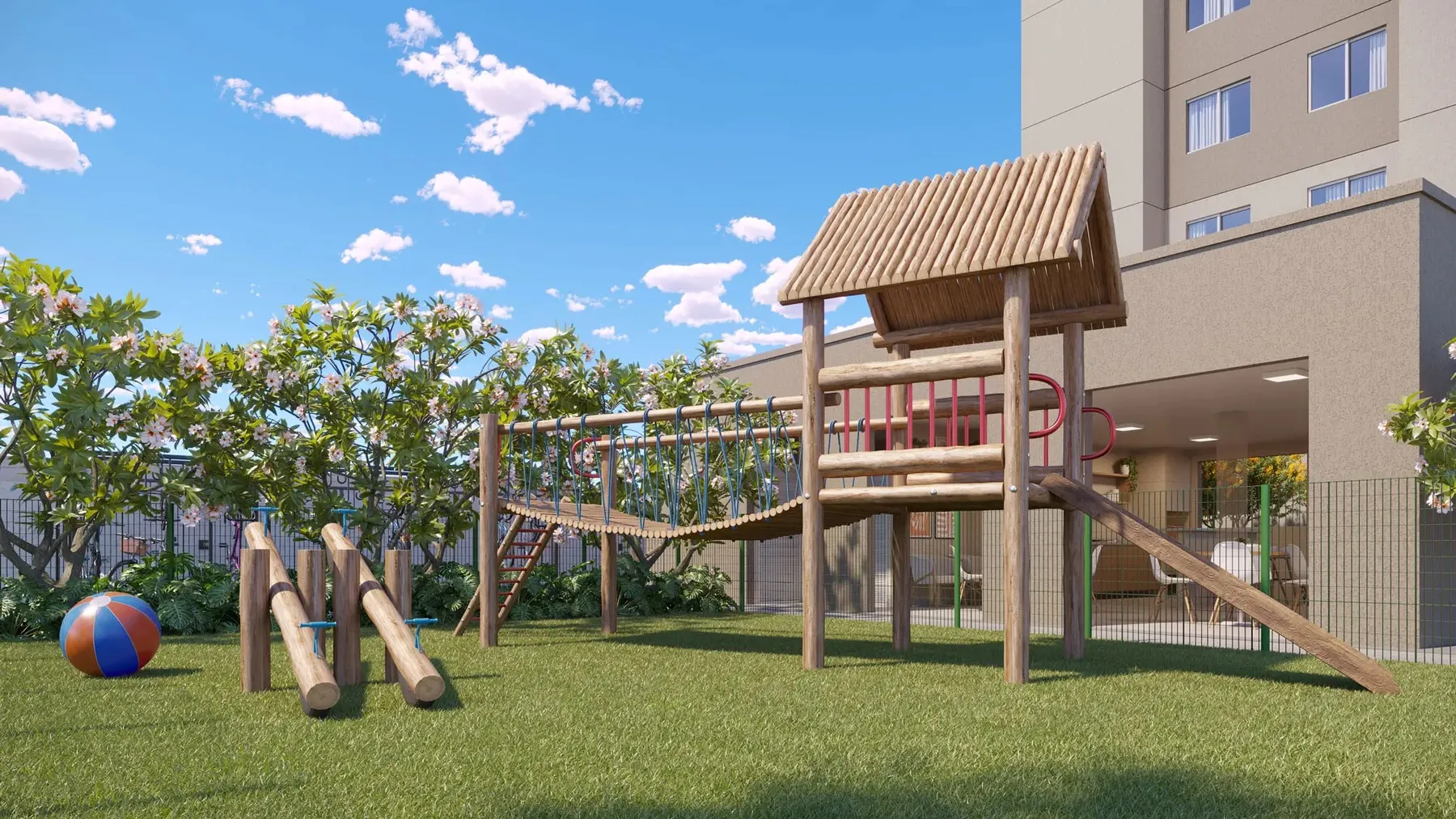 Playground do Nova Caxias UP