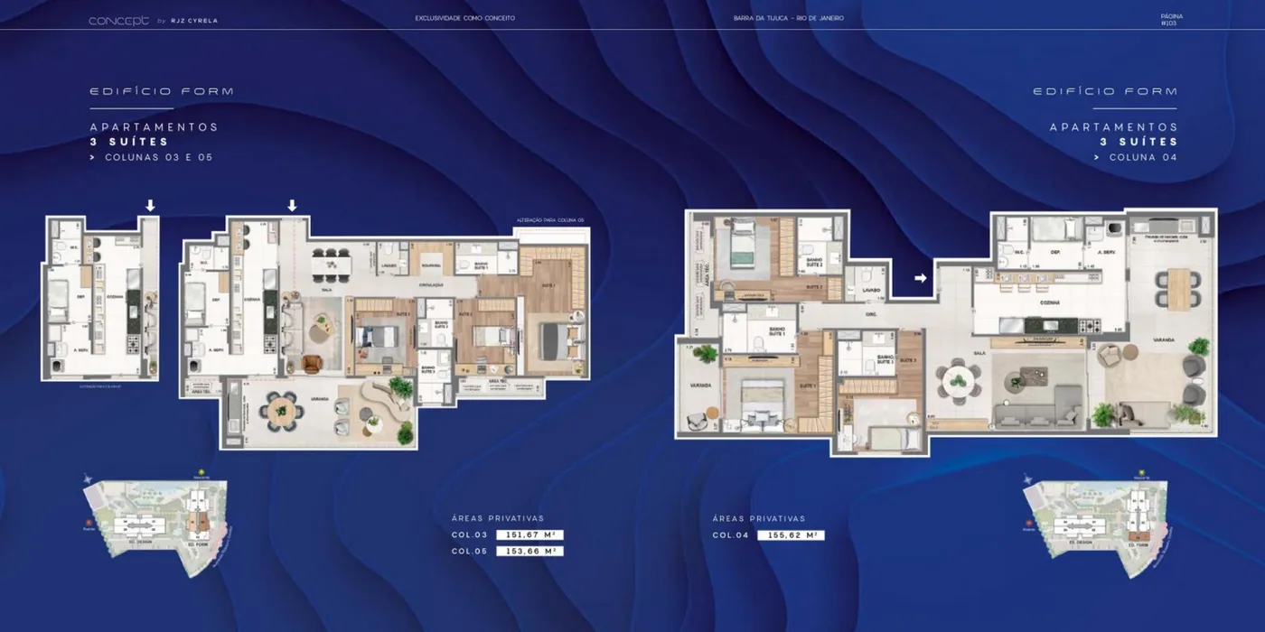 Planta do Concept by RJZ Cyrela