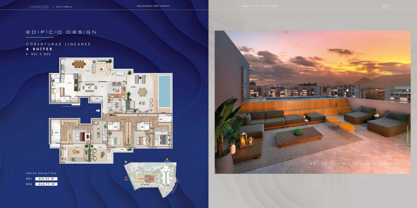 Planta do Concept by RJZ Cyrela