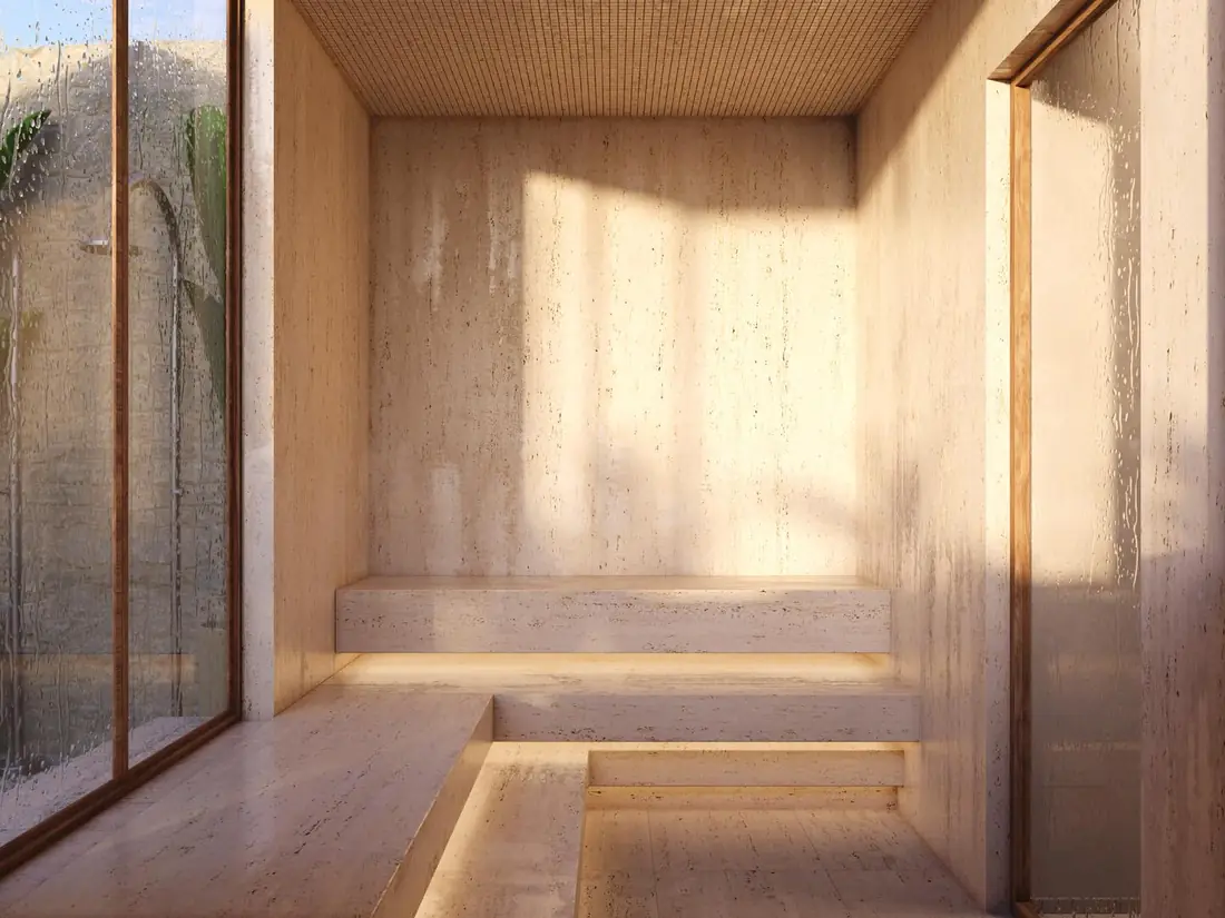 Sauna do Dias Ferreira Leblon Studios