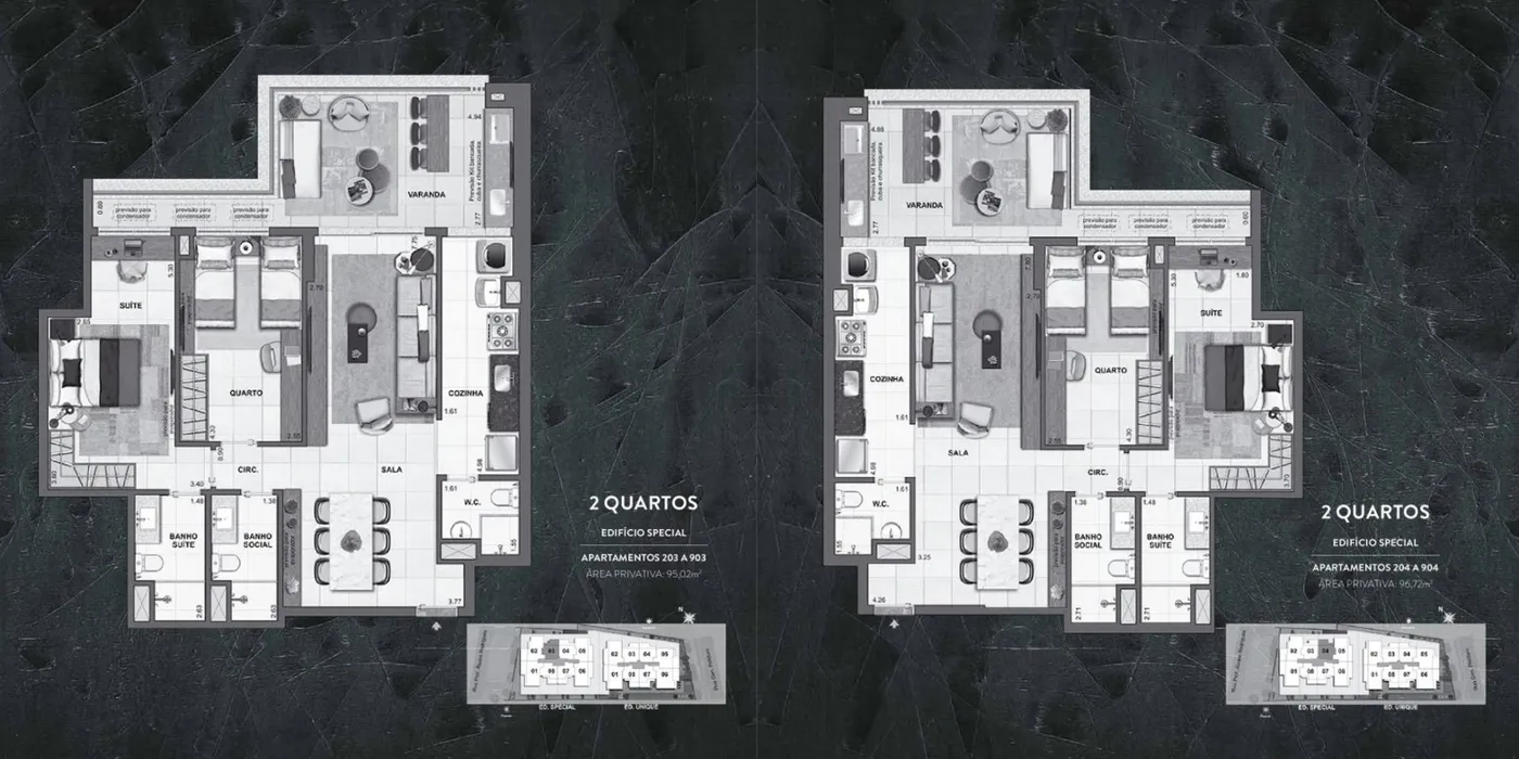 Planta do Easy Botafogo