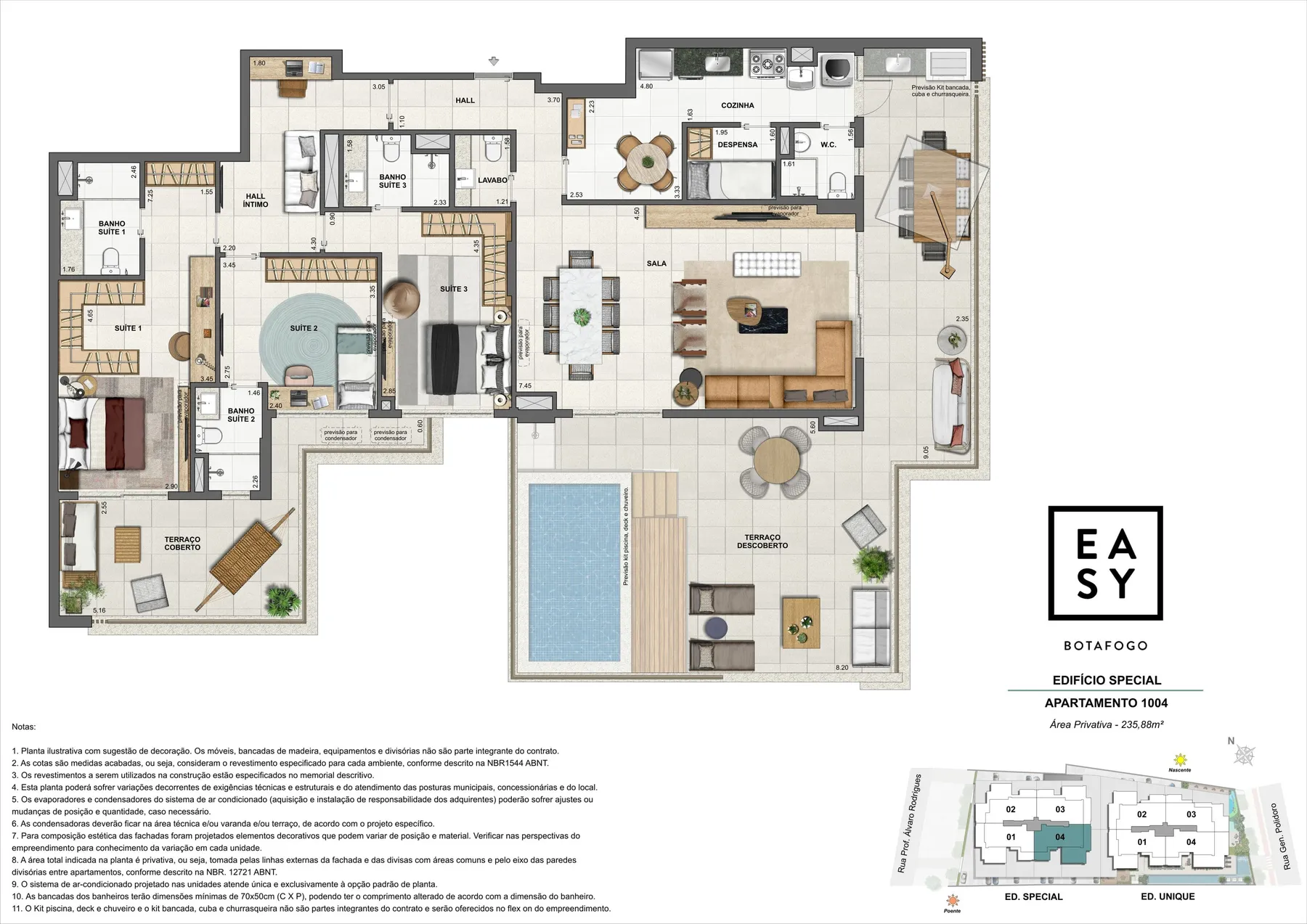 Planta do Easy Botafogo: Planta 29