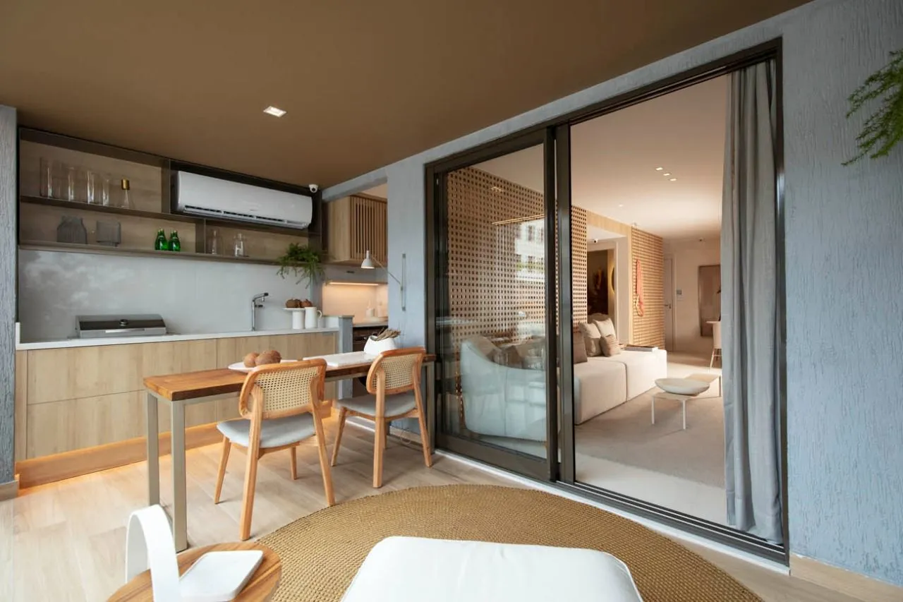 2 quartos no Easy Botafogo, apartamento decorado