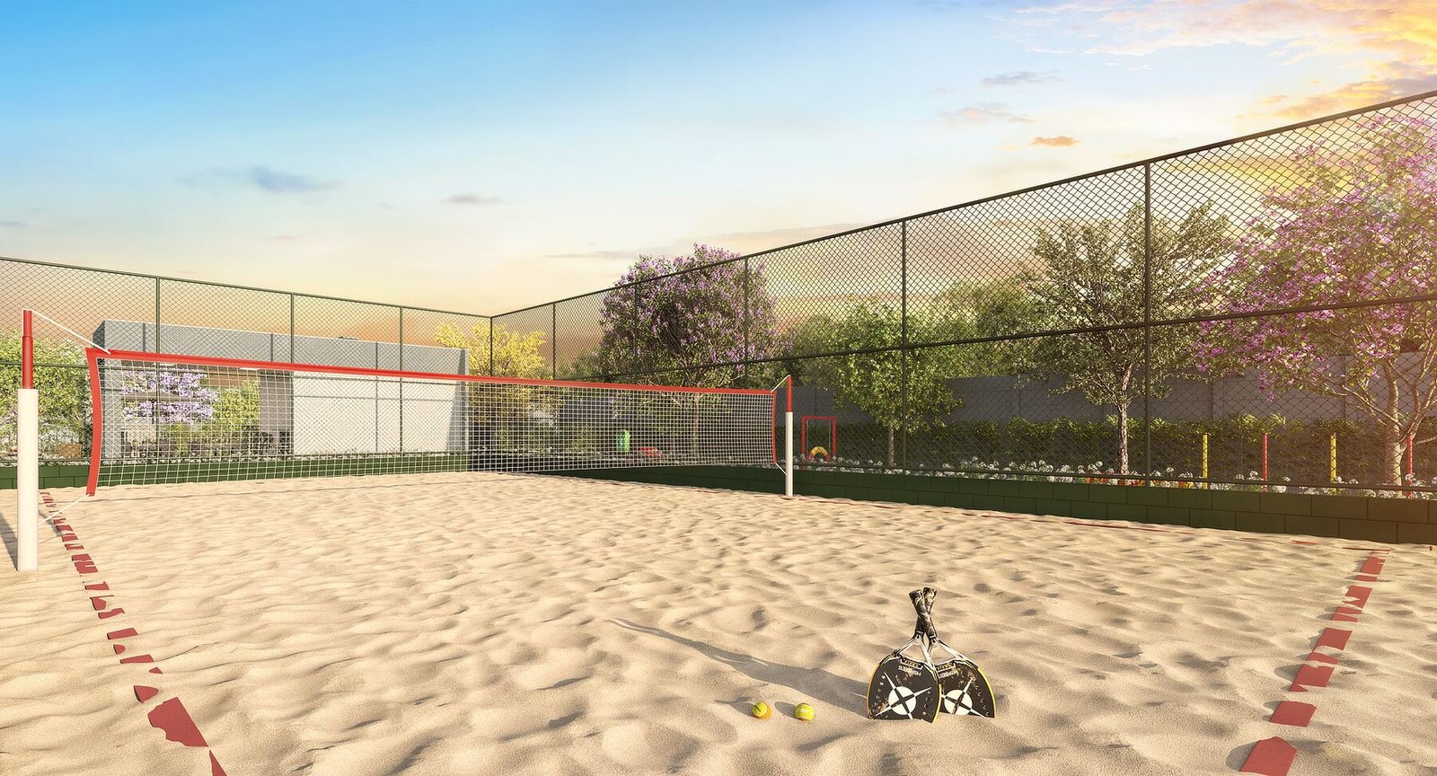 Quadra de areia