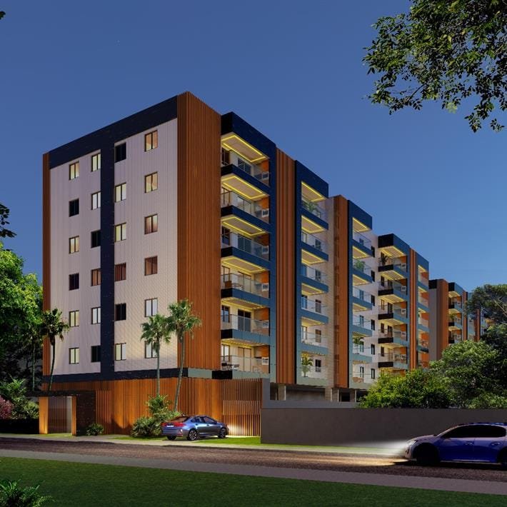 Fachada do Grand Plaza, na Pechincha
