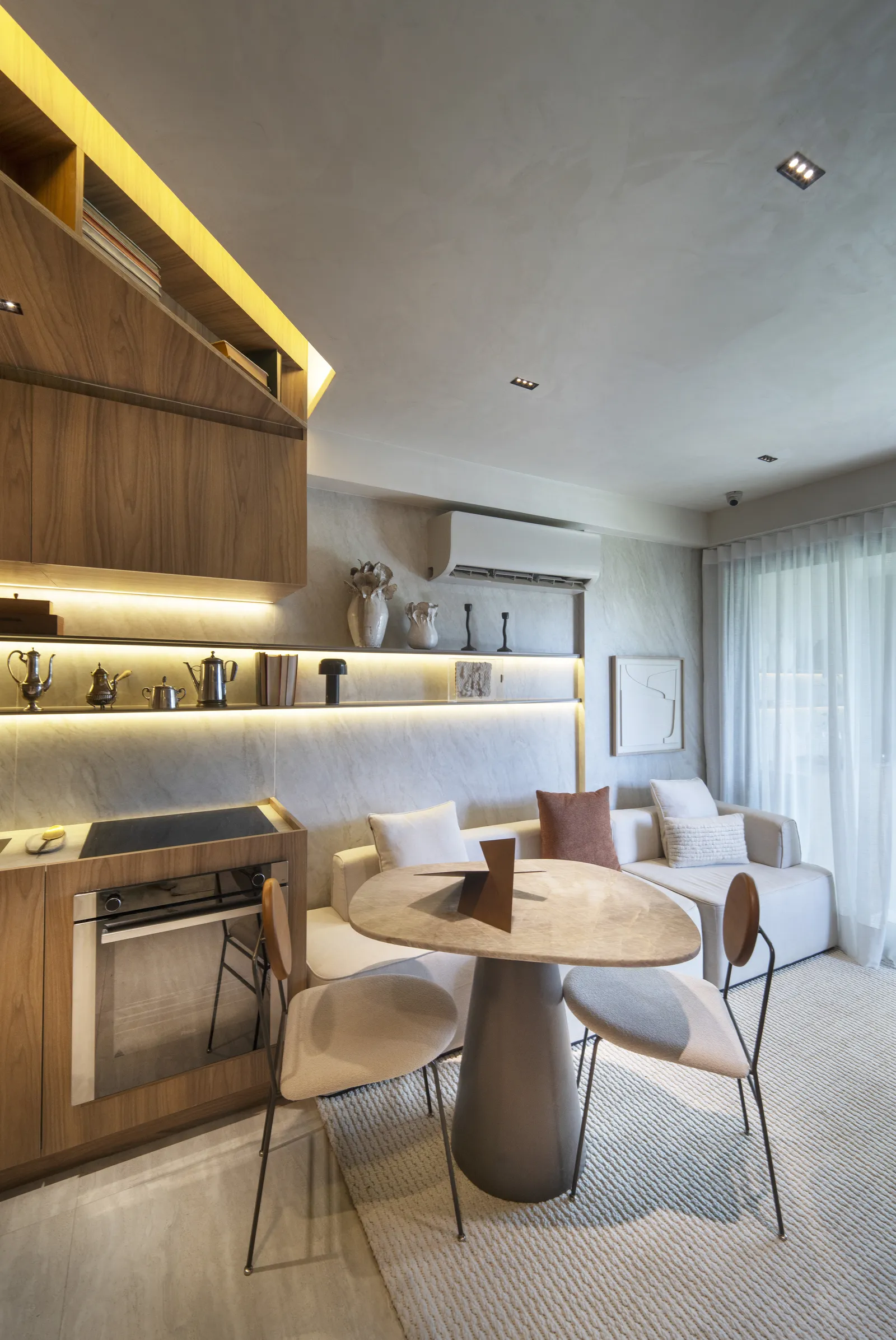 Studio ou sala e quarto no In The Park Cidade Jardim, decorado, imagem 12
