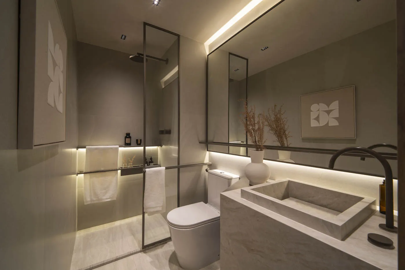 Studio ou sala e quarto no In The Park Cidade Jardim, decorado, imagem 14
