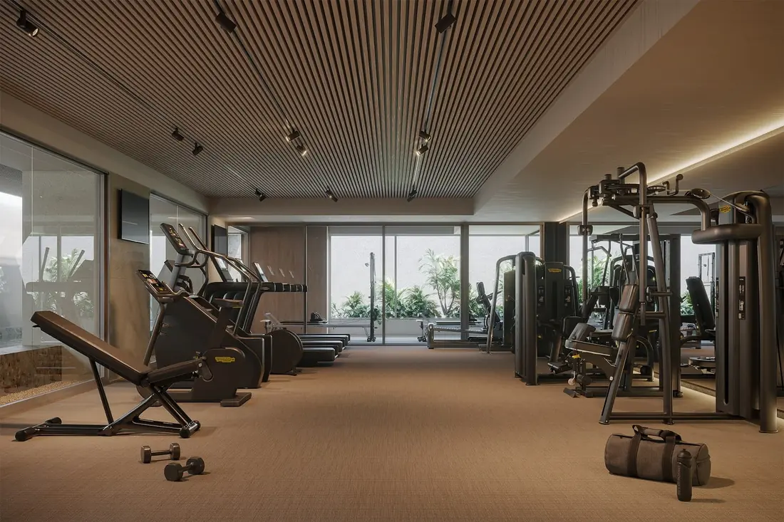 Espaço fitness do Almar Ipanema