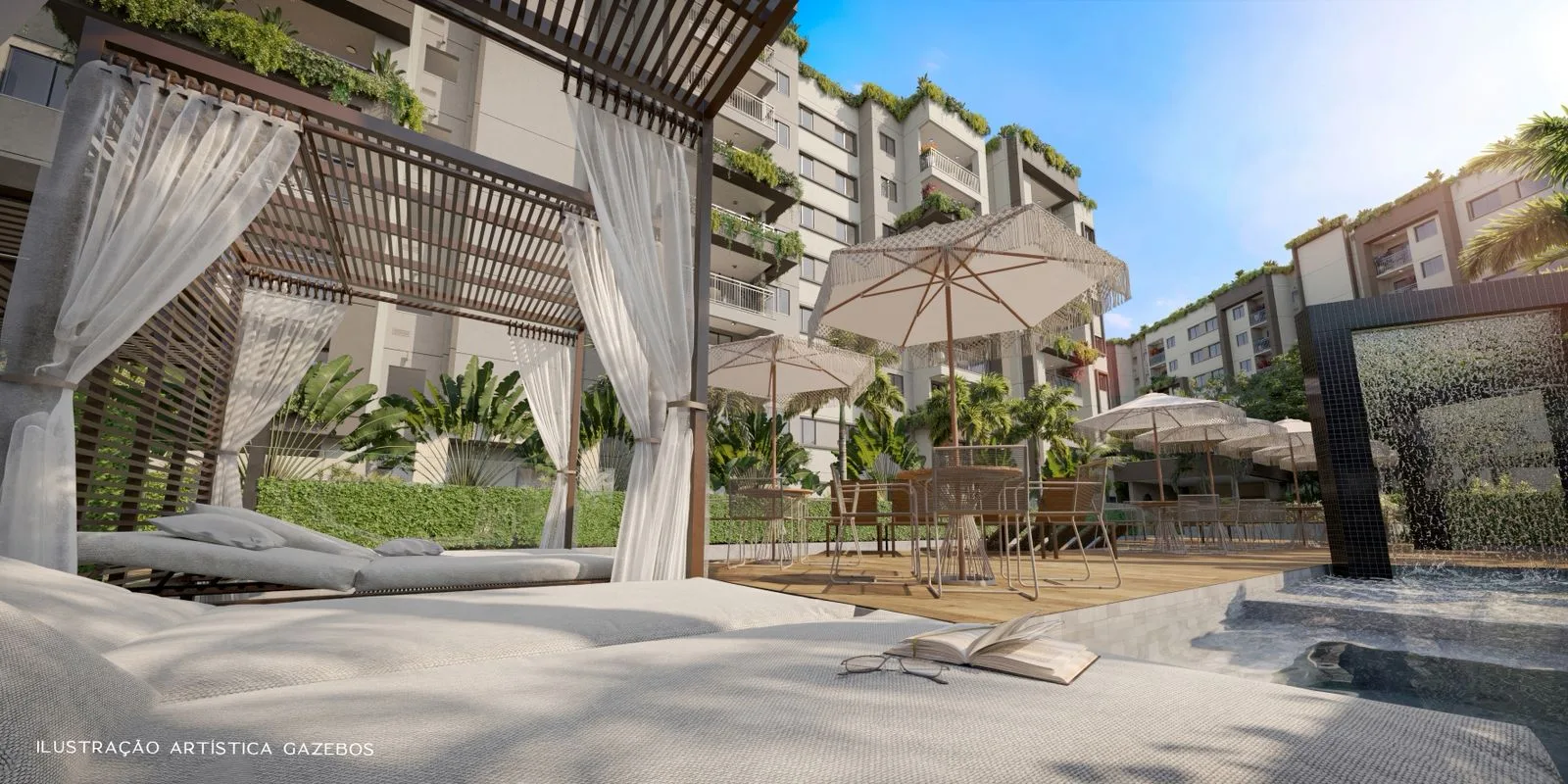 Gazebos do Living Wellness