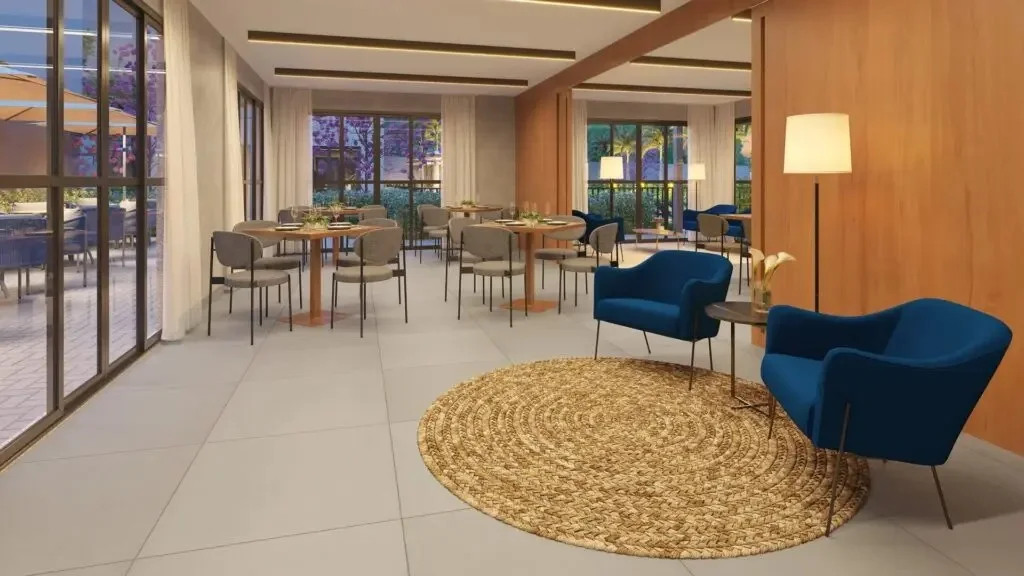 Salao de festas - Marine Barra Residence