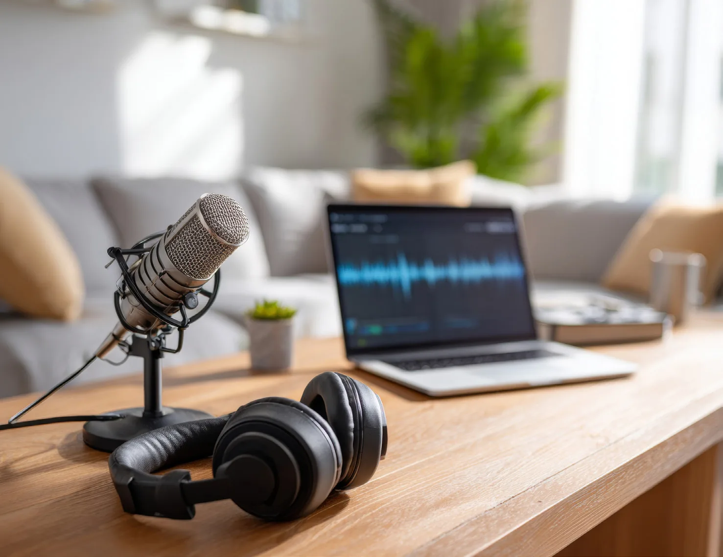 Estúdio de podcast