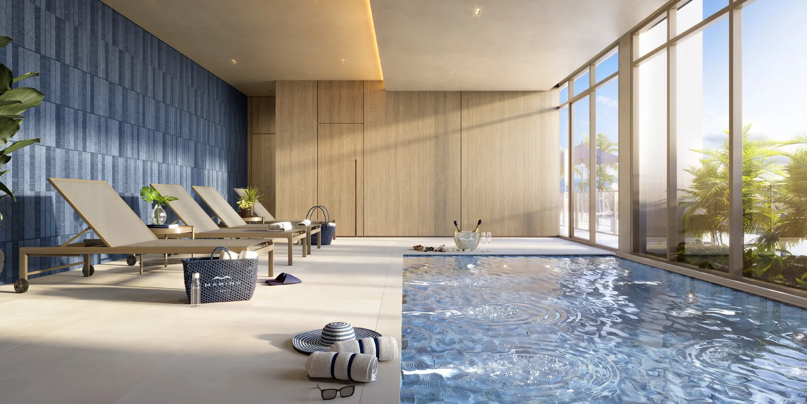 Spa com ducha, repouso e hidro