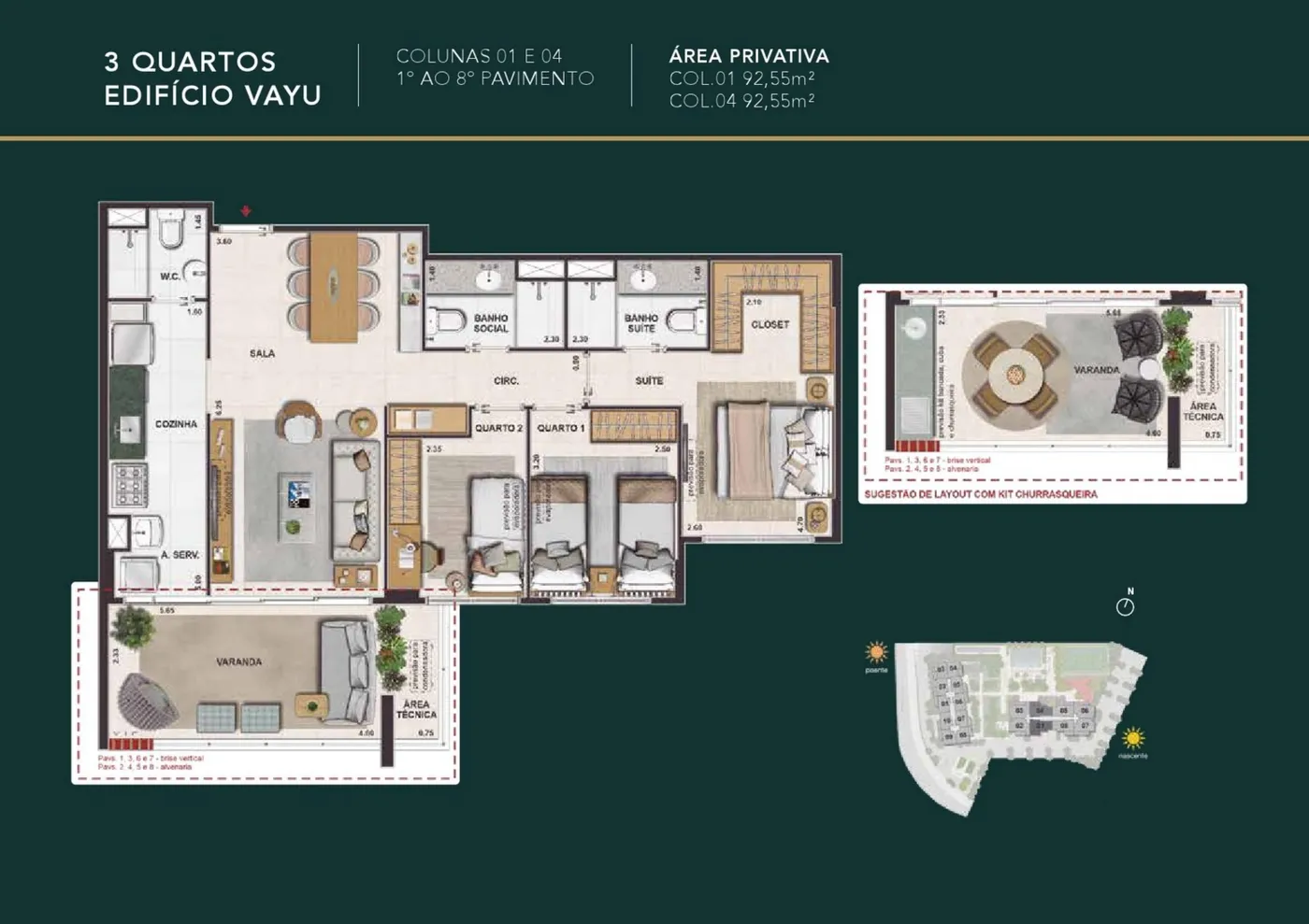 Planta do Mudra Full Living