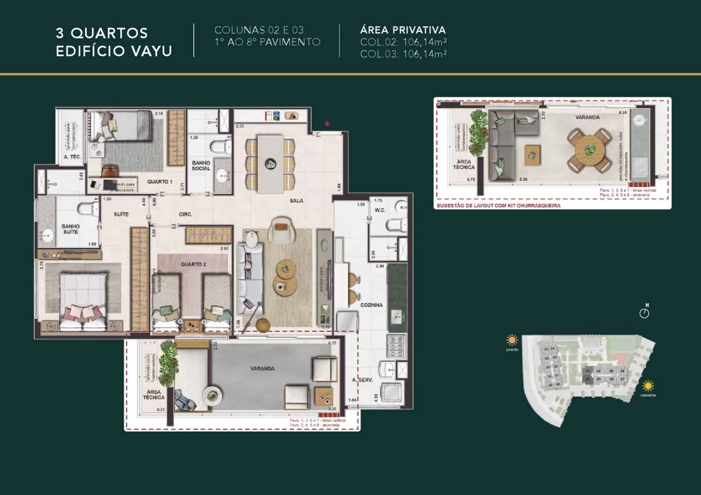 Planta do Mudra Full Living