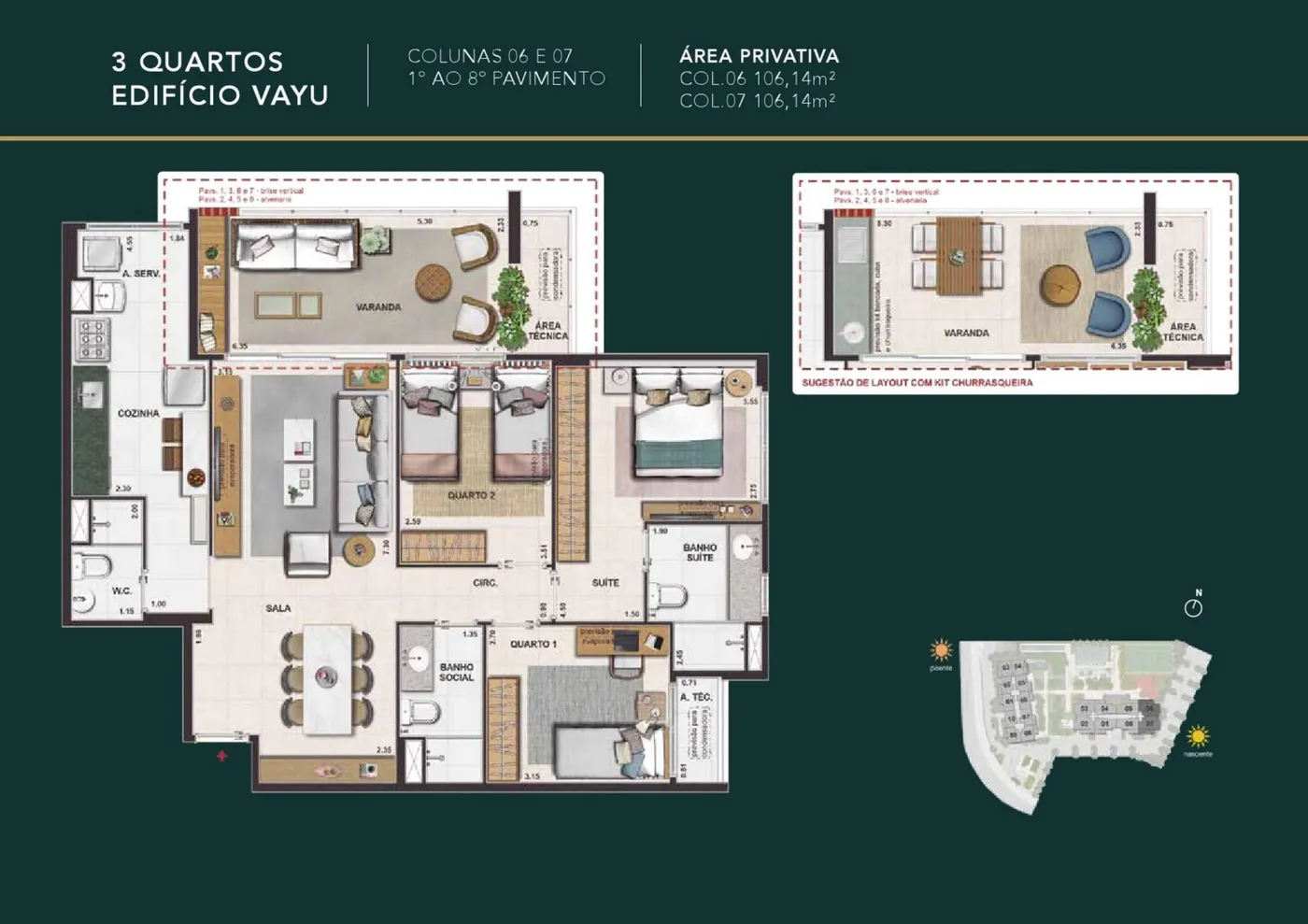 Planta do Mudra Full Living