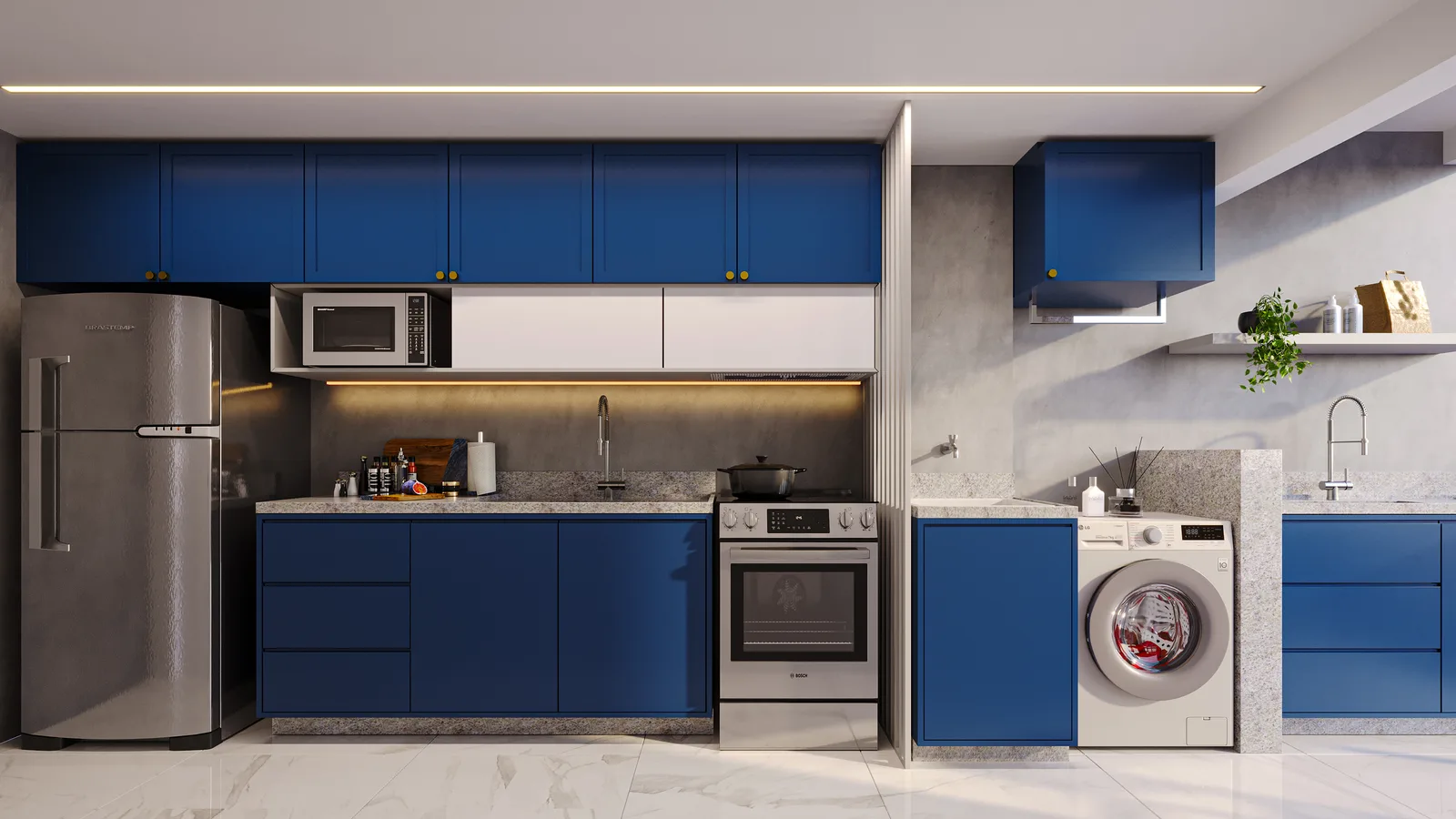 Apartamento decorado CTV Nobel Residencial