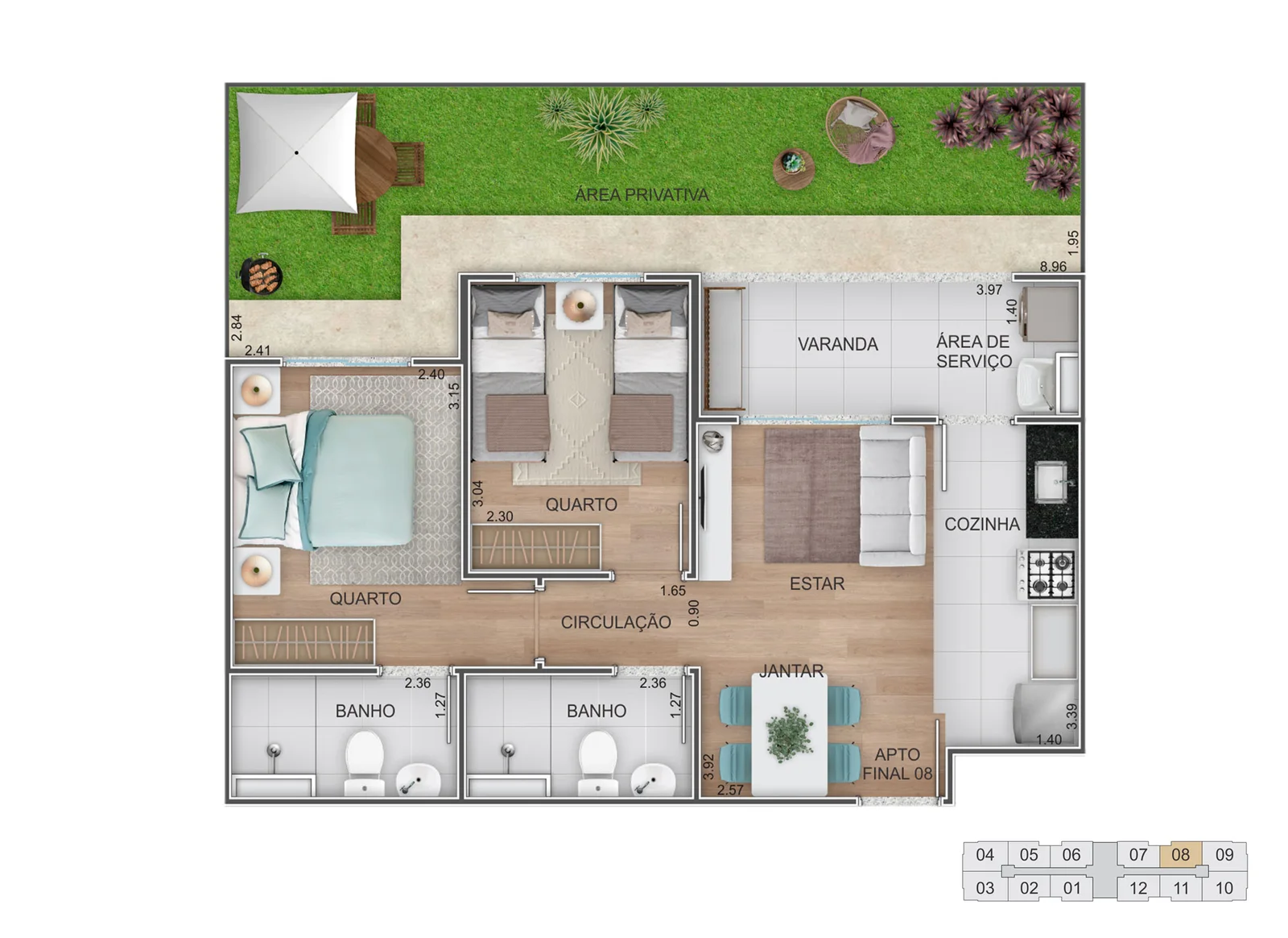 Planta garden Ocean Side