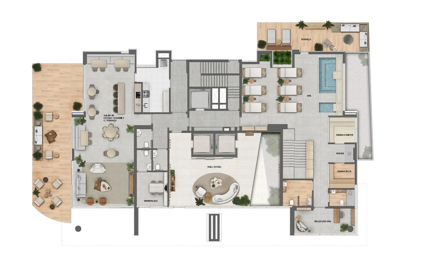 Planta do Oceana Golf