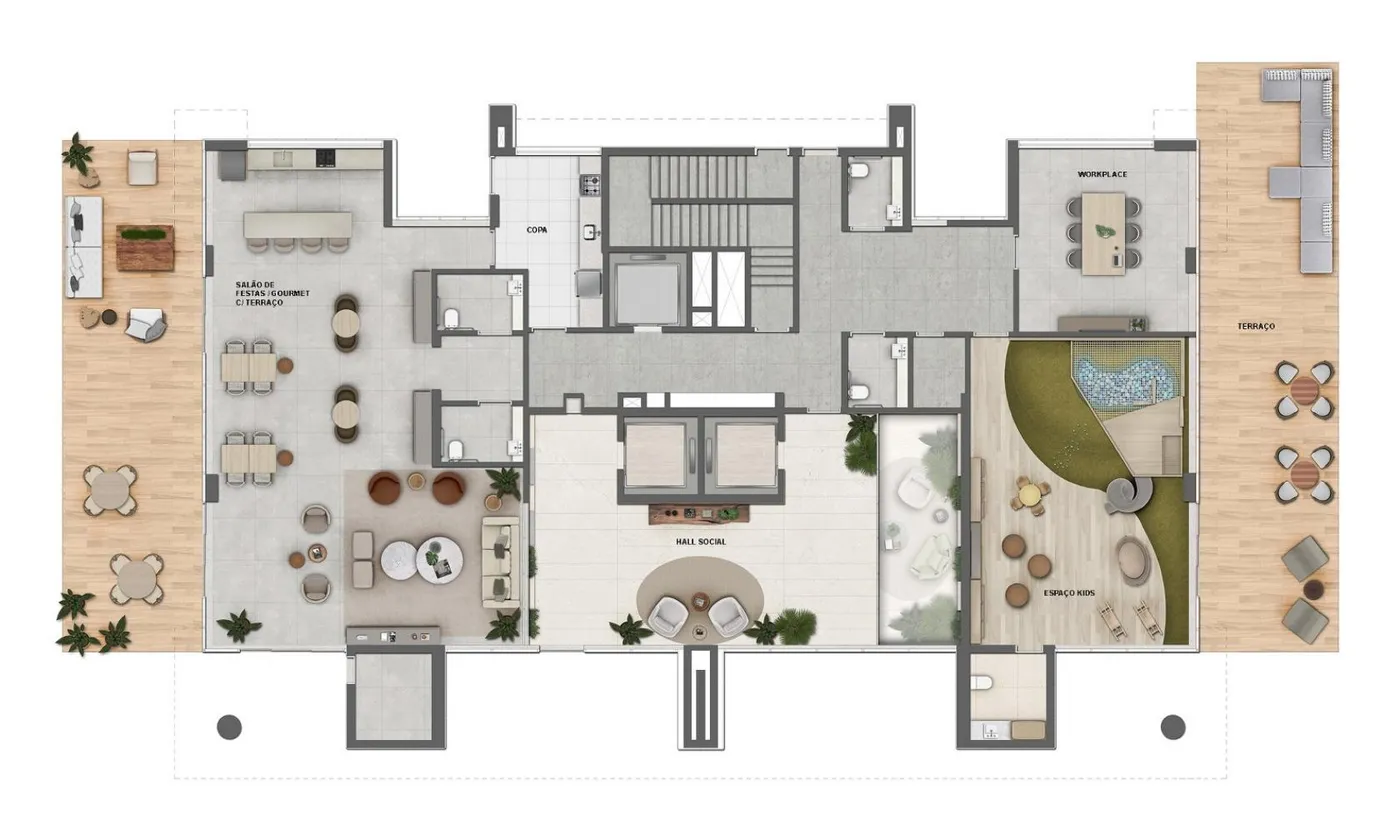 Planta do Oceana Golf