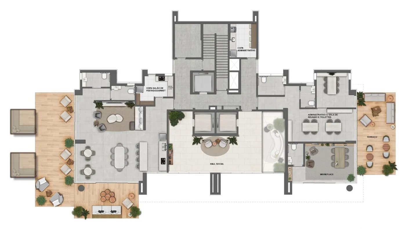 Planta do Oceana Golf