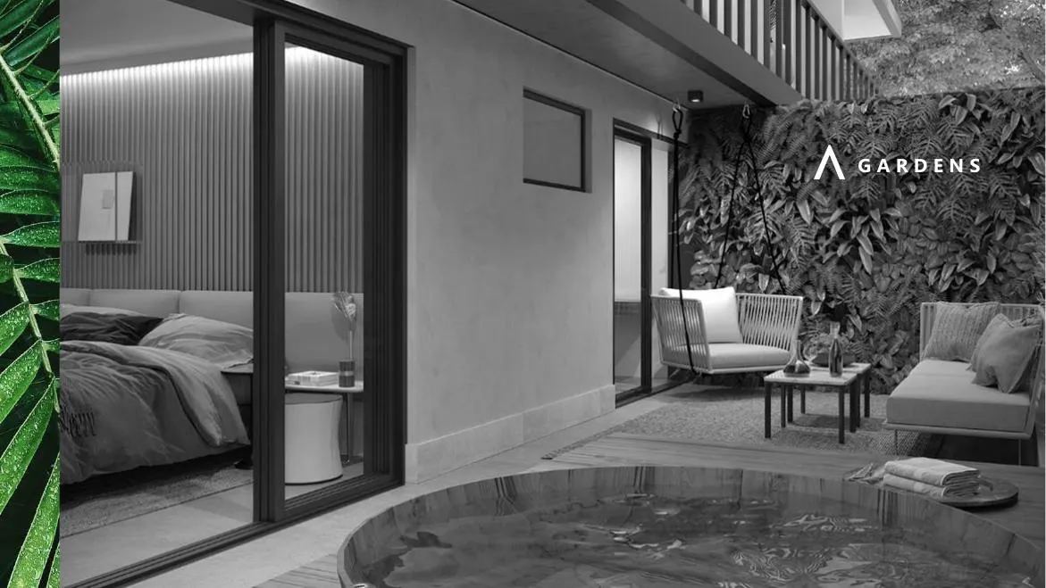 Planta do OKA Residence Lagoa