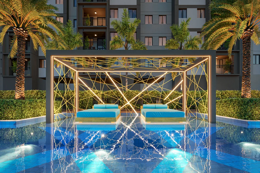 Gazebo da piscina do Only by Living
