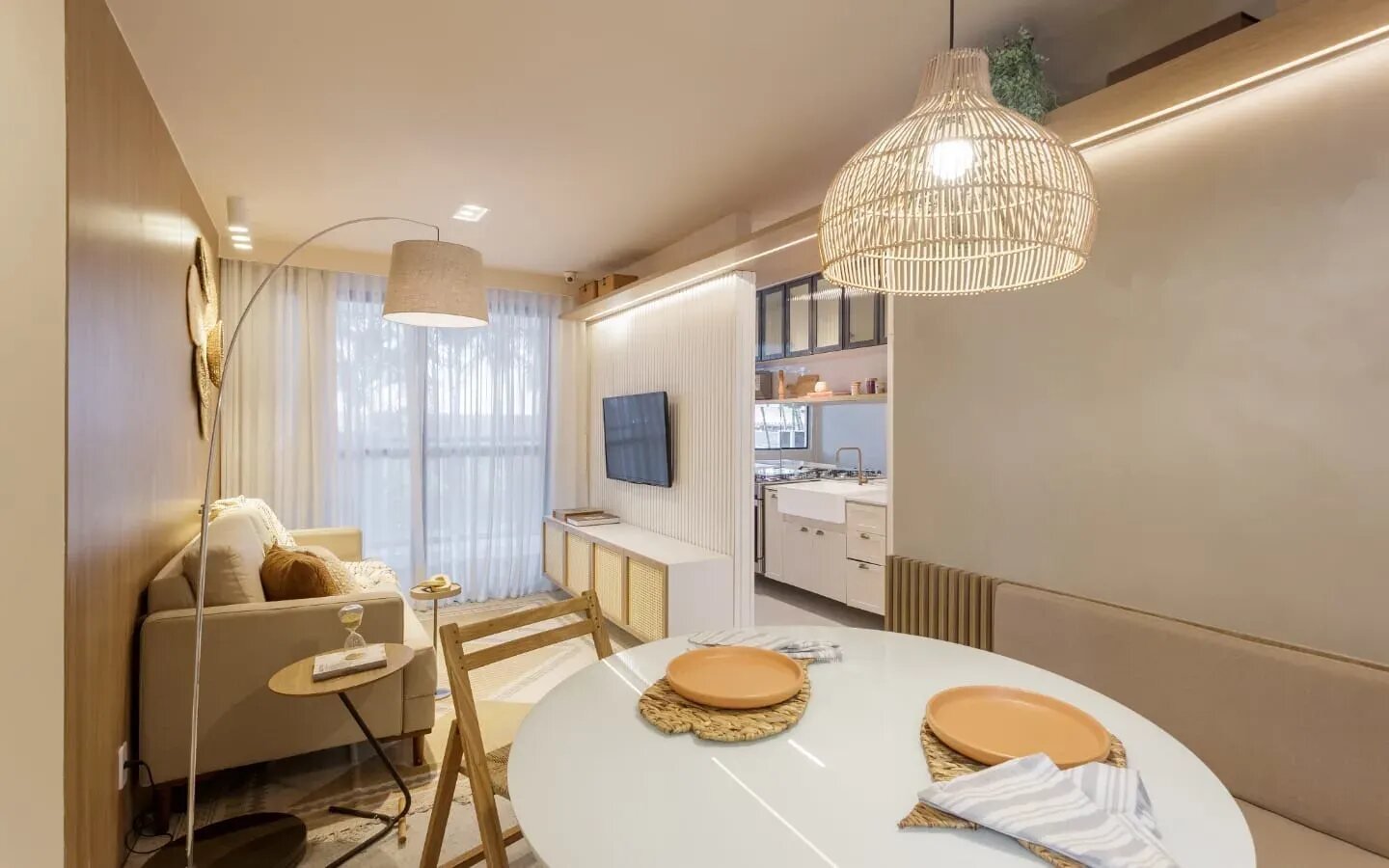 Sala decorada