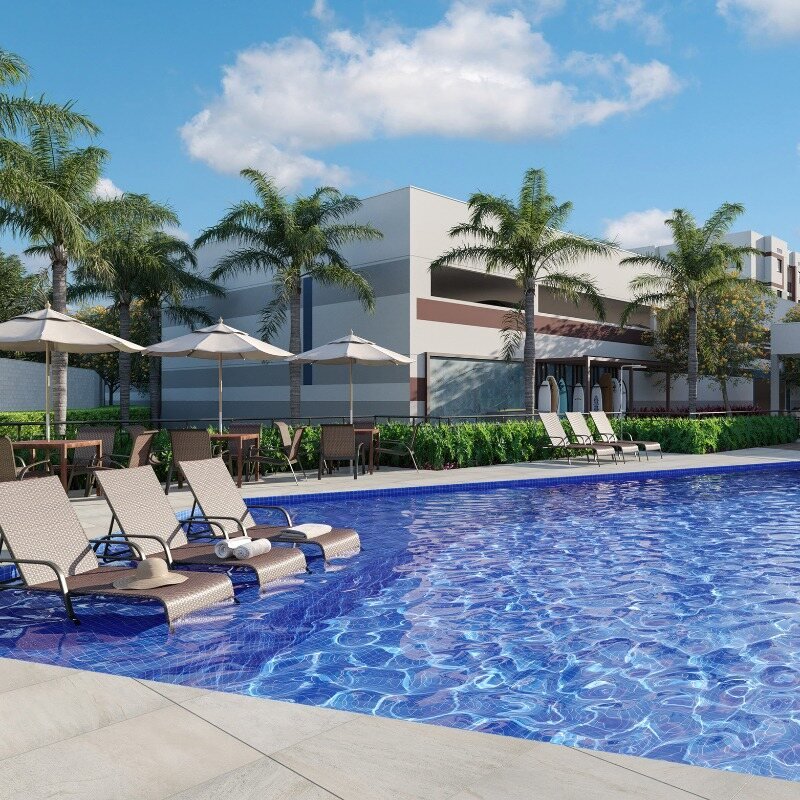 Piscina e solário
