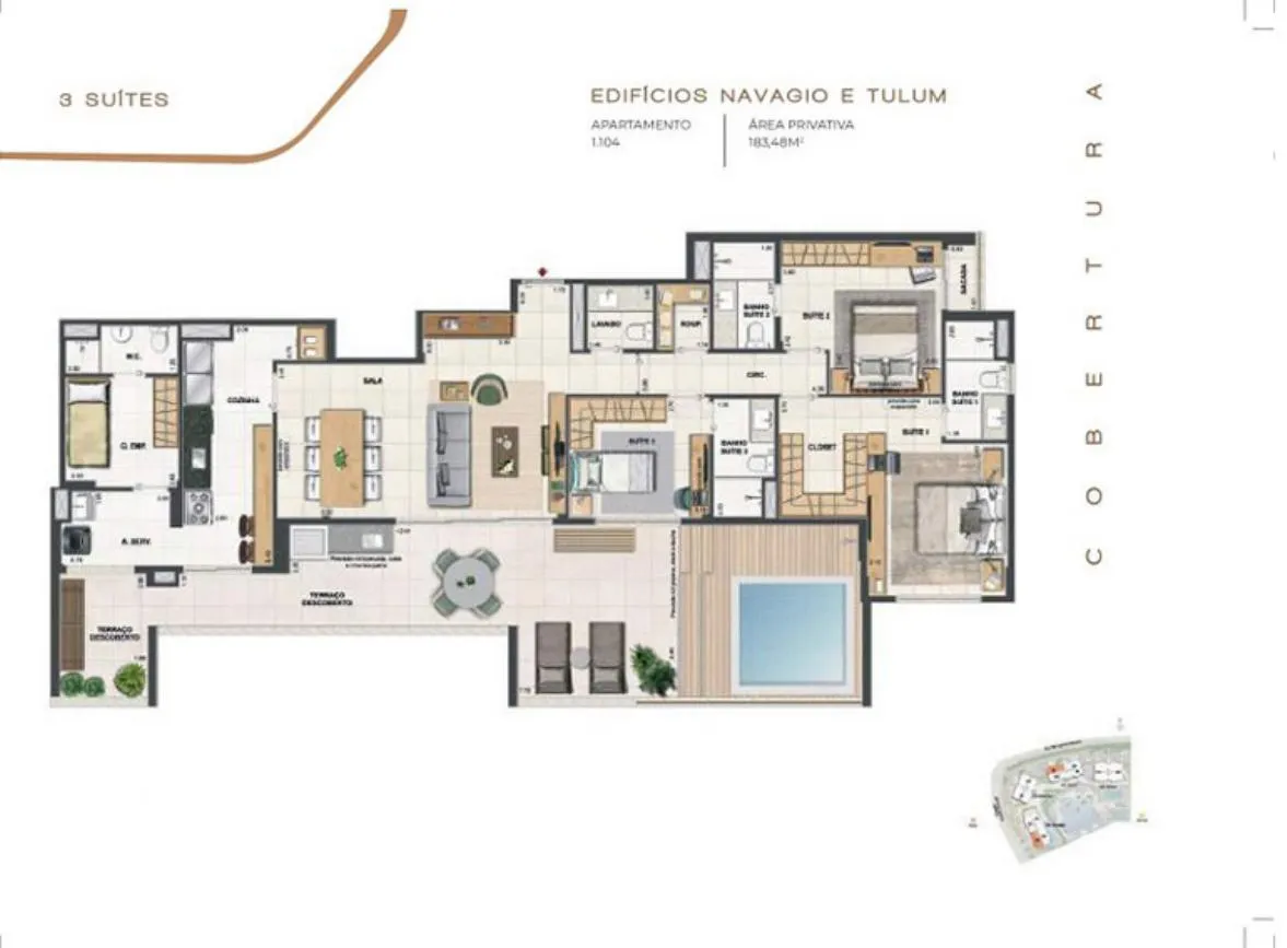 Planta do Orygem Acqua Home