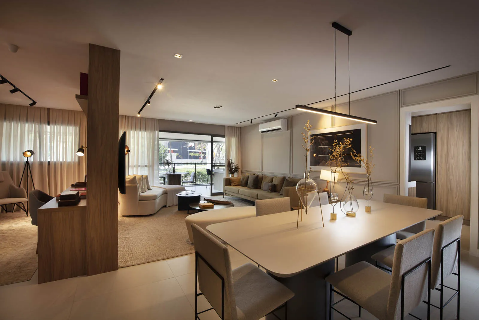 3 quartos no Orygem Acqua Home, apartamento decorado