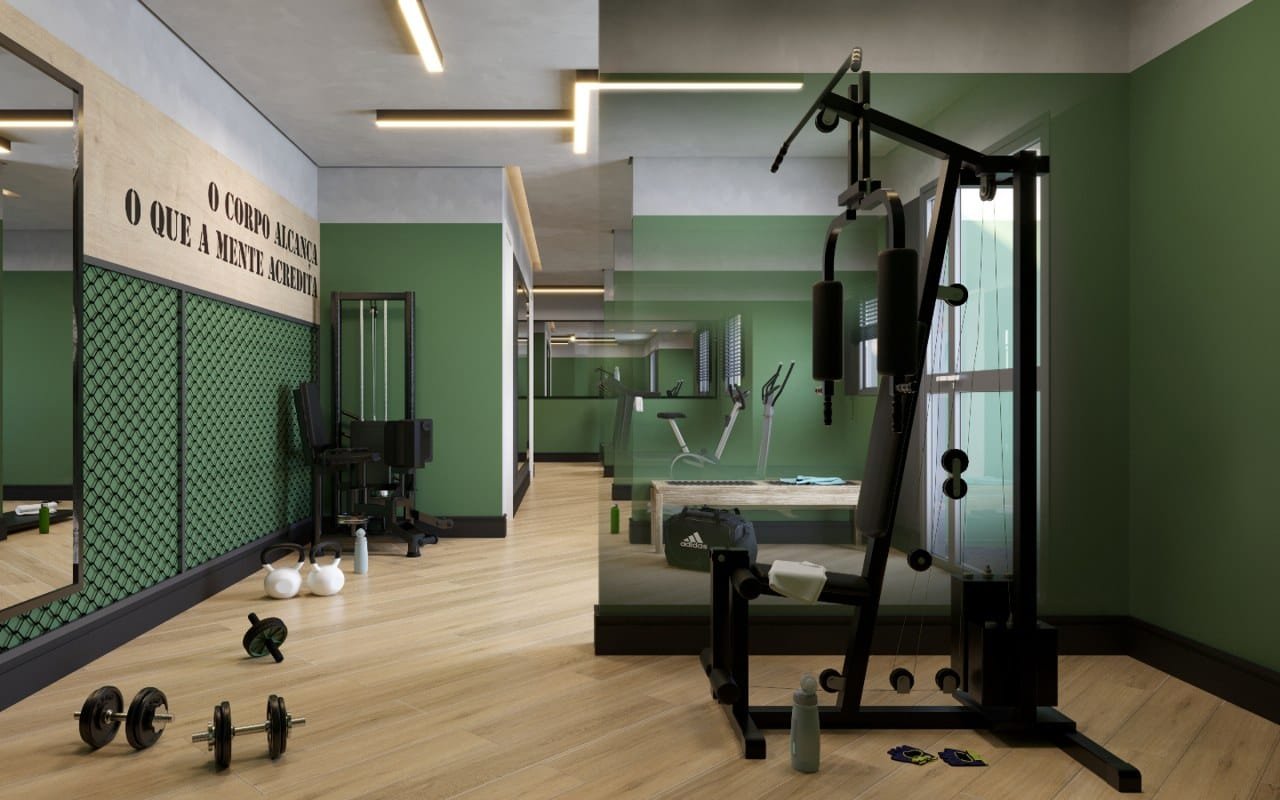 Espaço fitness do Pateo Nazareth