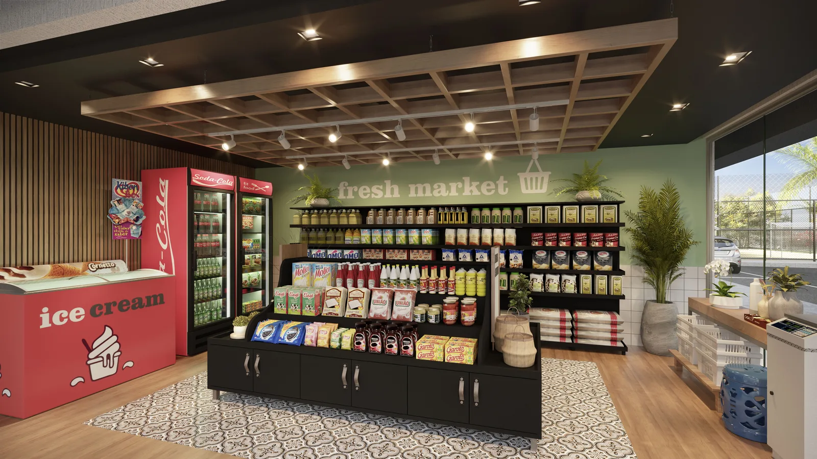 Mini market