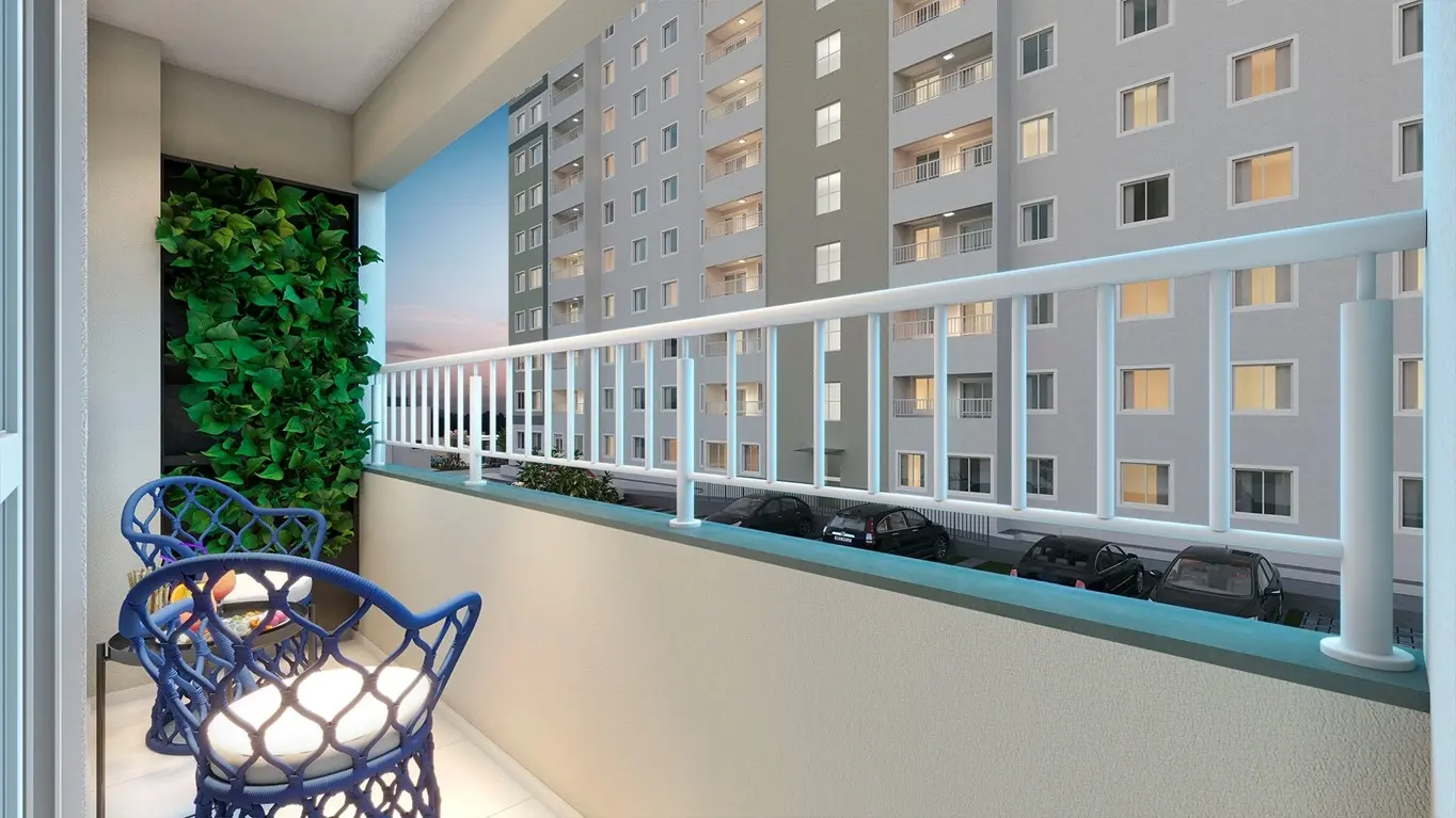 Varanda do apartamento Primor Carioca