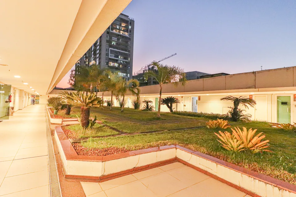 Hall das salas no Recreio Shopping
