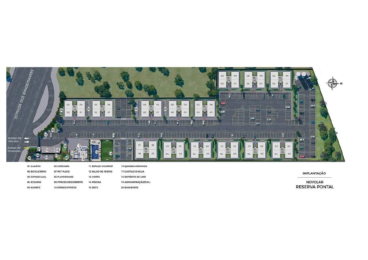 Planta do Reserva Pontal Vargem Grande