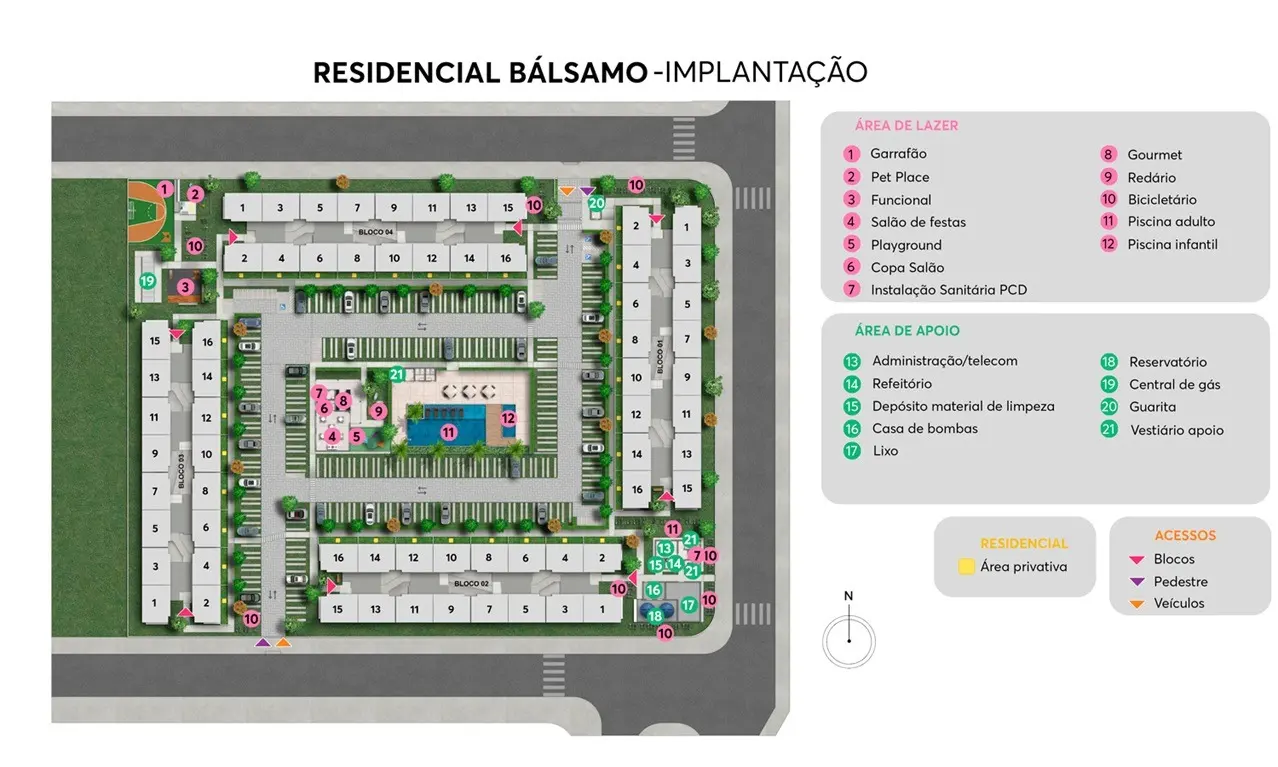Implantacao do Residencial Balsamo