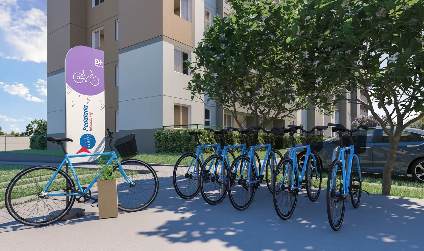 Bikes compartilhadas do Residencial Laranjeiras