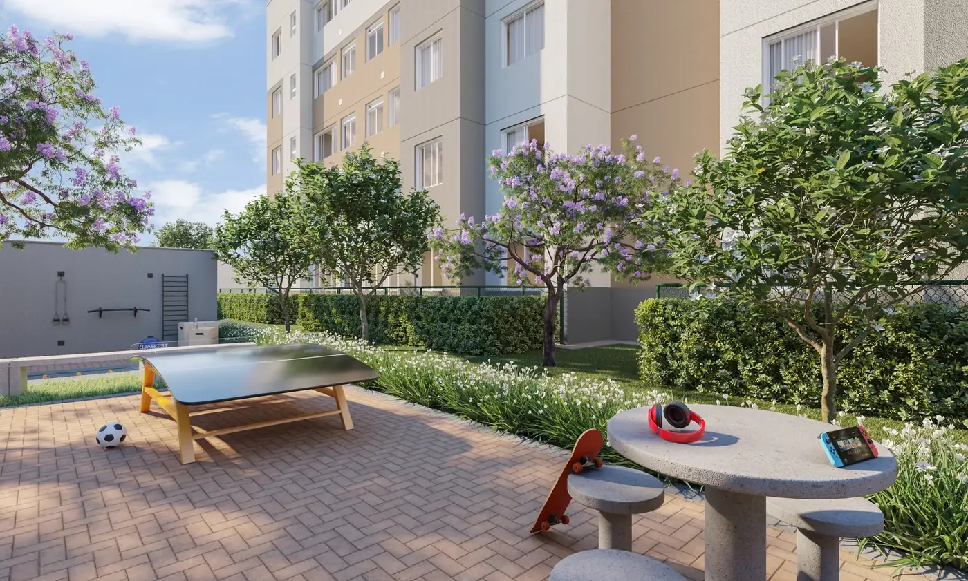 Praca de jogos do Residencial Laranjeiras